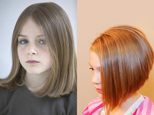  стрижки для средних волос для девочки